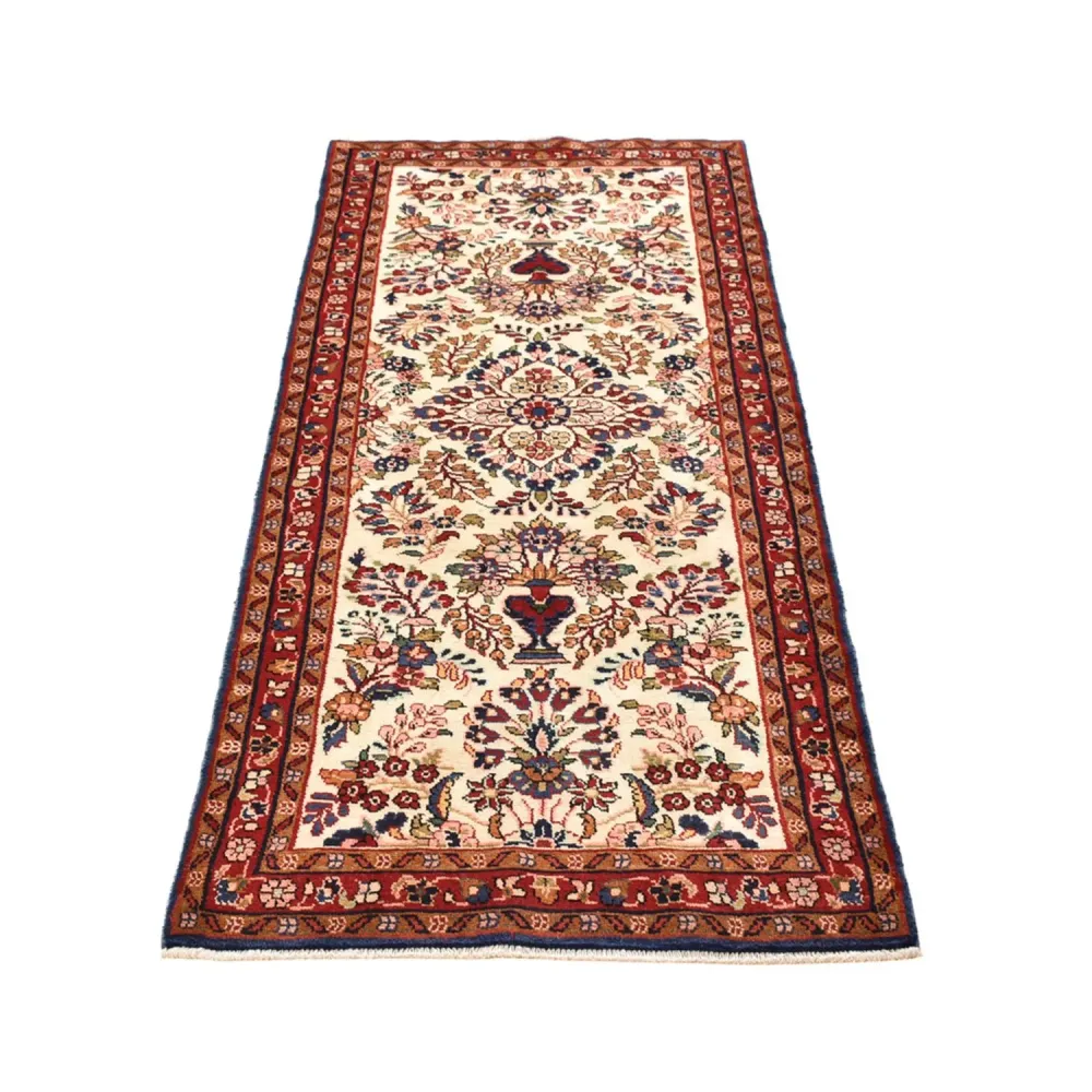 Biegacz Perski dywan - Nomadyczny - 226 x 86 cm - beżowy