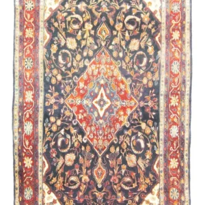 Biegacz Perski dywan - Nomadyczny - 227 x 129 cm - niebieski