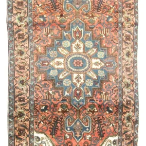 Biegacz Perski dywan - Nomadyczny - 230 x 116 cm - pomarańczowy