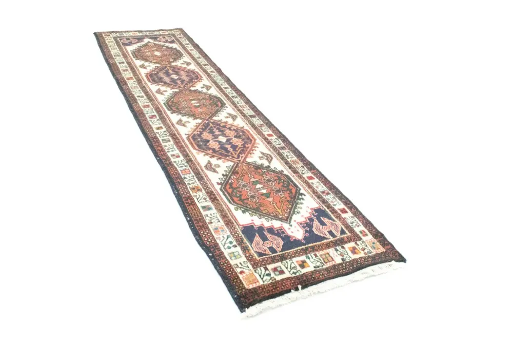 Biegacz Perski dywan - Nomadyczny - 274 x 67 cm - beżowy