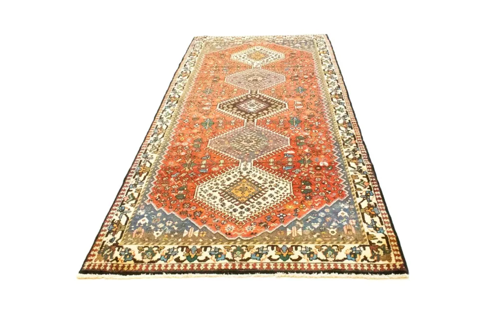 Biegacz Perski dywan - Nomadyczny - 275 x 120 cm - brązowy