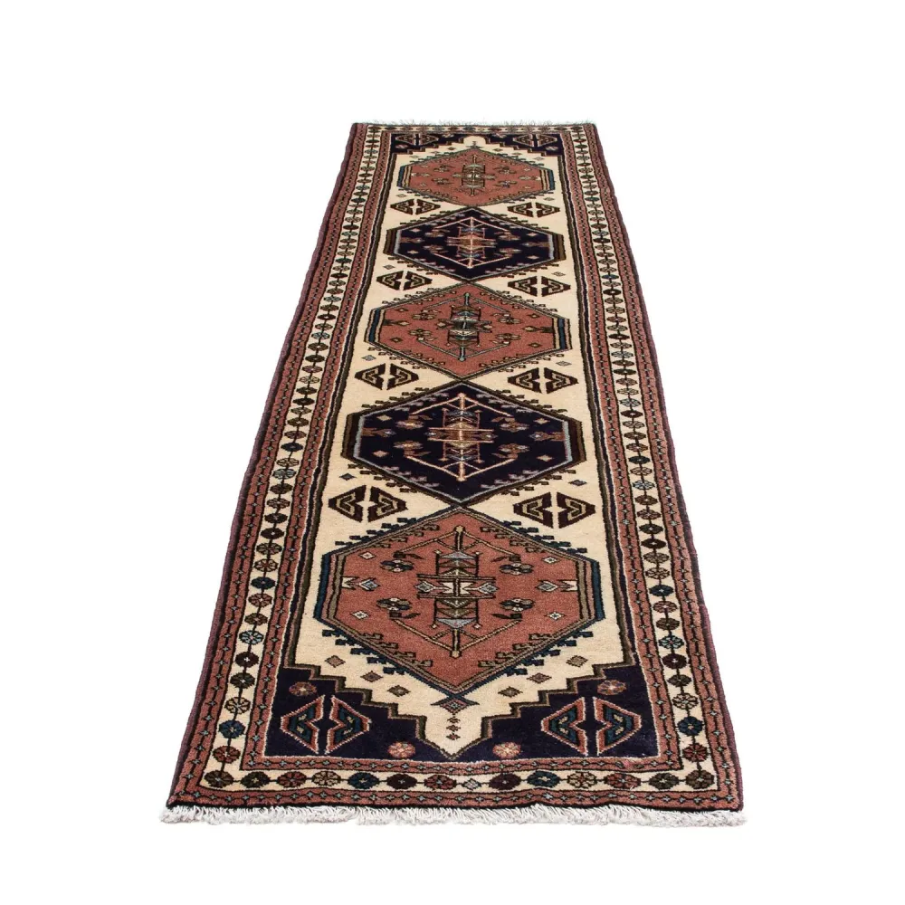 Biegacz Perski dywan - Nomadyczny - 275 x 67 cm - beżowy