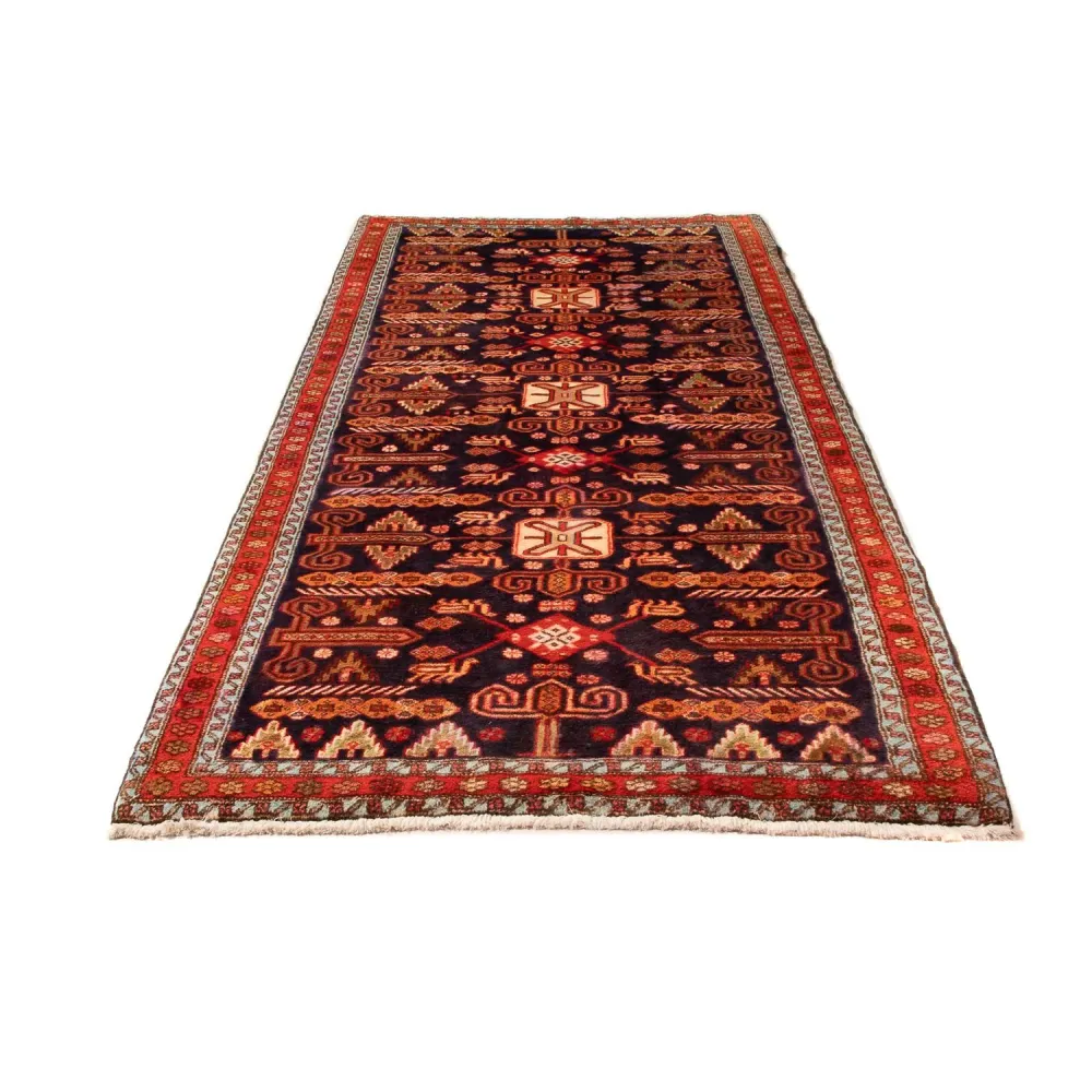 Biegacz Perski dywan - Nomadyczny - 280 x 130 cm - ciemnoniebieski