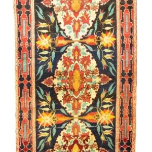 Biegacz Perski dywan - Nomadyczny - 285 x 108 cm - niebieski