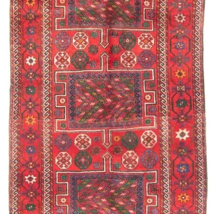 Biegacz Perski dywan - Nomadyczny - 285 x 150 cm - wielokolorowy
