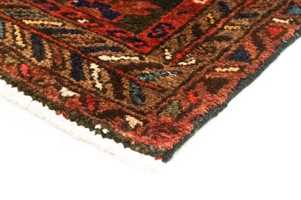 Biegacz Perski dywan - Nomadyczny - 287 x 102 cm - niebieski