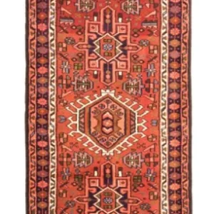 Biegacz Perski dywan - Nomadyczny - 290 x 76 cm - czerwony