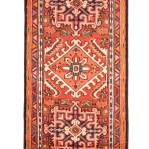 Biegacz Perski dywan - Nomadyczny - 290 x 73 cm - czerwony
