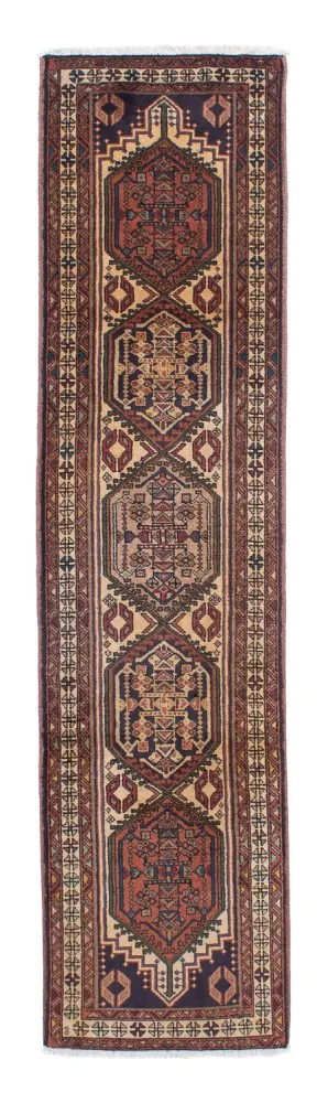 Biegacz Perski dywan - Nomadyczny - 291 x 67 cm - brązowy