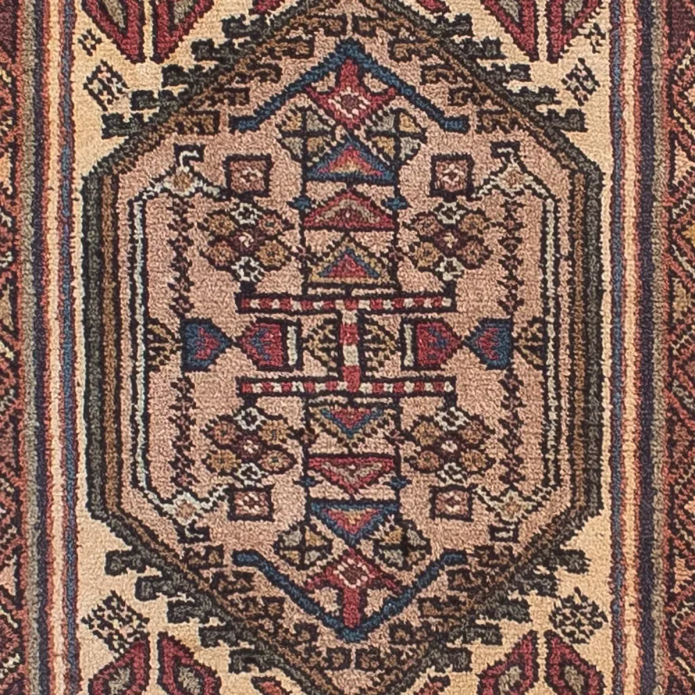 Biegacz Perski dywan - Nomadyczny - 291 x 67 cm - brązowy