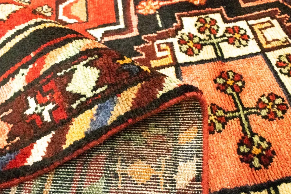 Biegacz Perski dywan - Nomadyczny - 292 x 105 cm - czerwony