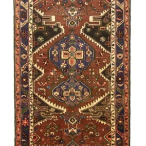 Biegacz Perski dywan - Nomadyczny - 295 x 107 cm - brązowy