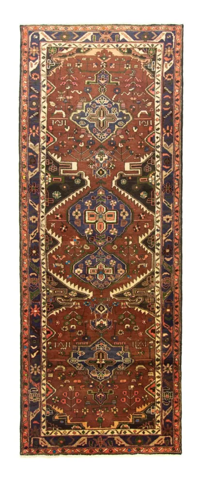 Biegacz Perski dywan - Nomadyczny - 295 x 107 cm - brązowy