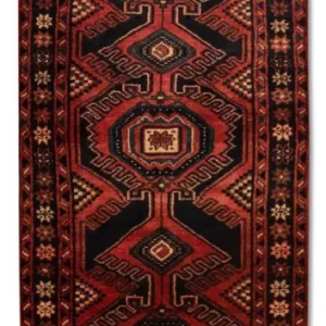 Biegacz Perski dywan - Nomadyczny - 295 x 95 cm - czerwony