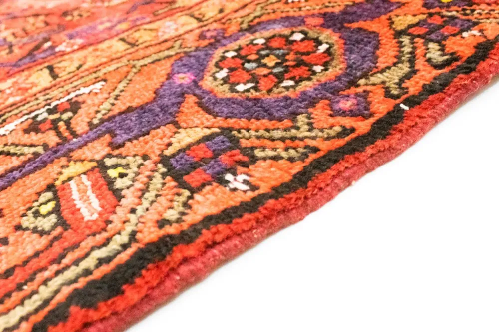 Biegacz Perski dywan - Nomadyczny - 297 x 102 cm - czerwony