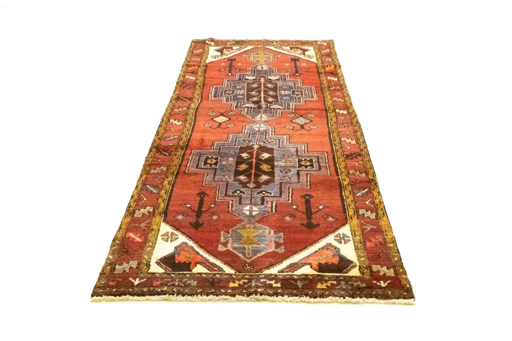 Biegacz Perski dywan - Nomadyczny - 297 x 105 cm - pomarańczowy