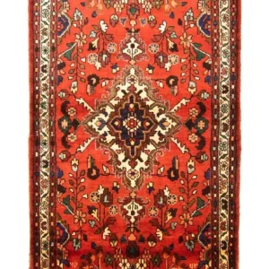 Biegacz Perski dywan - Nomadyczny - 298 x 115 cm - pomarańczowy