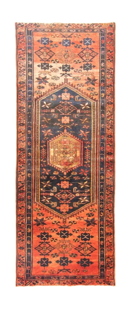 Biegacz Perski dywan - Nomadyczny - 300 x 112 cm - niebieski