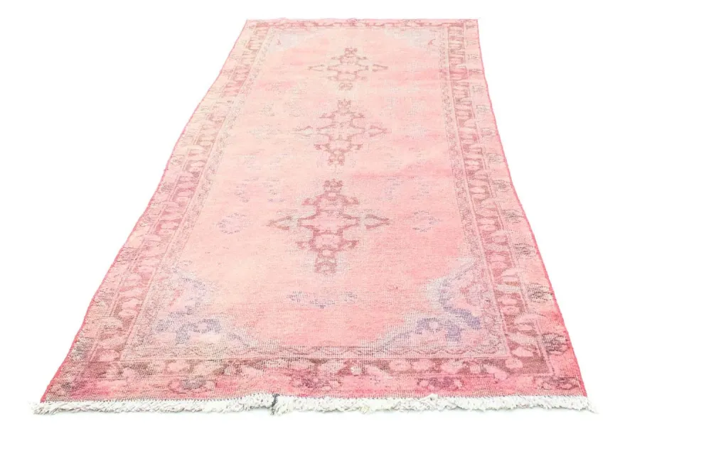 Biegacz Perski dywan - Nomadyczny - 300 x 125 cm - różowy