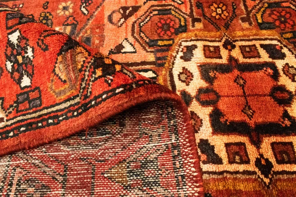 Biegacz Perski dywan - Nomadyczny - 302 x 112 cm - pomarańczowy