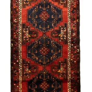 Biegacz Perski dywan - Nomadyczny - 305 x 105 cm - niebieski