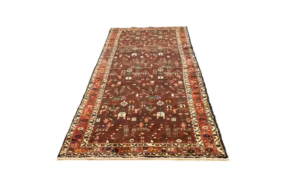 Biegacz Perski dywan - Nomadyczny - 306 x 111 cm - brązowy