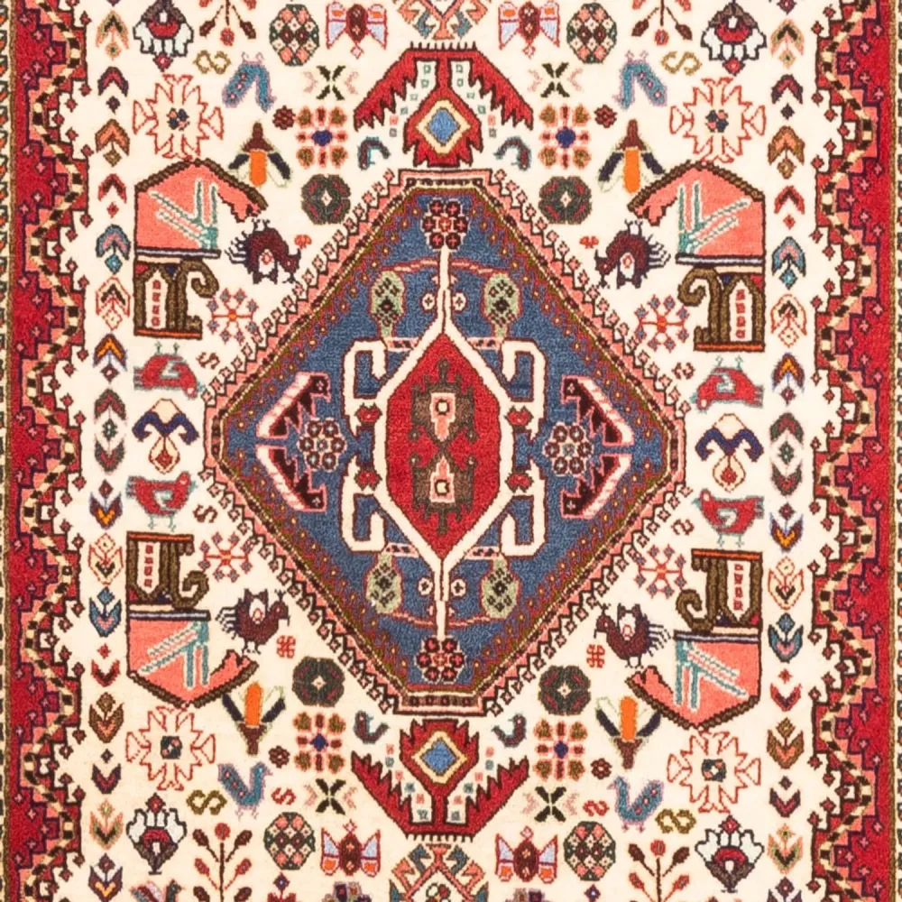 Biegacz Perski dywan - Nomadyczny - 306 x 83 cm - kremowy