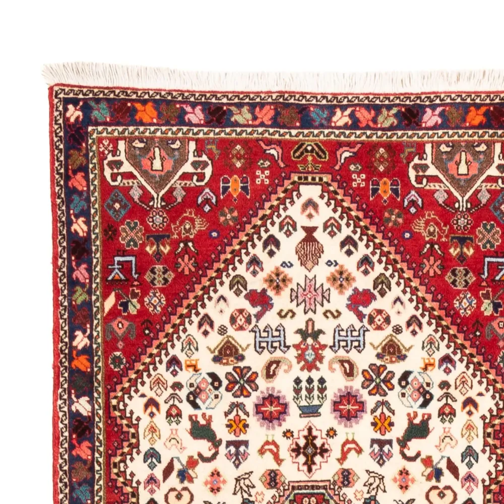 Biegacz Perski dywan - Nomadyczny - 306 x 83 cm - kremowy