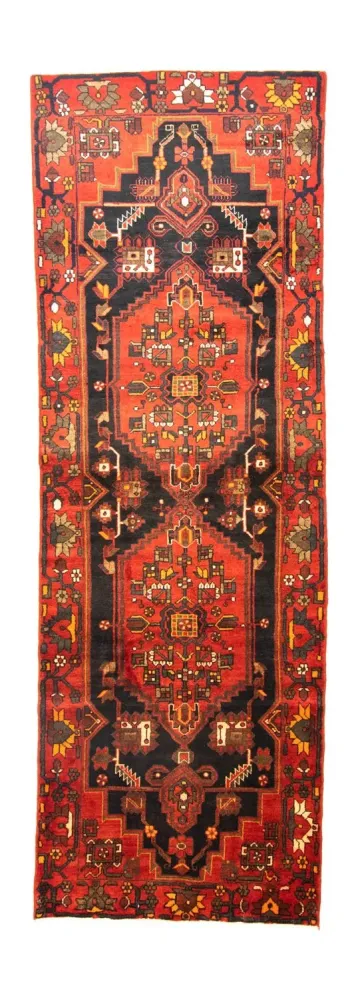 Biegacz Perski dywan - Nomadyczny - 310 x 105 cm - niebieski