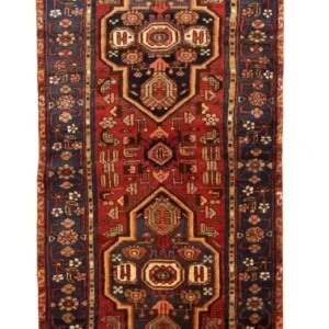 Biegacz Perski dywan - Nomadyczny - 313 x 100 cm - brązowy