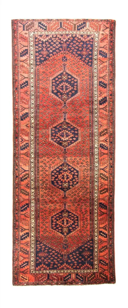 Biegacz Perski dywan - Nomadyczny - 315 x 120 cm - niebieski