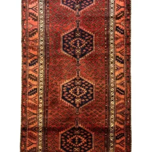 Biegacz Perski dywan - Nomadyczny - 316 x 118 cm - niebieski