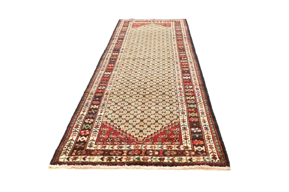 Biegacz Perski dywan - Nomadyczny - 320 x 110 cm - beżowy