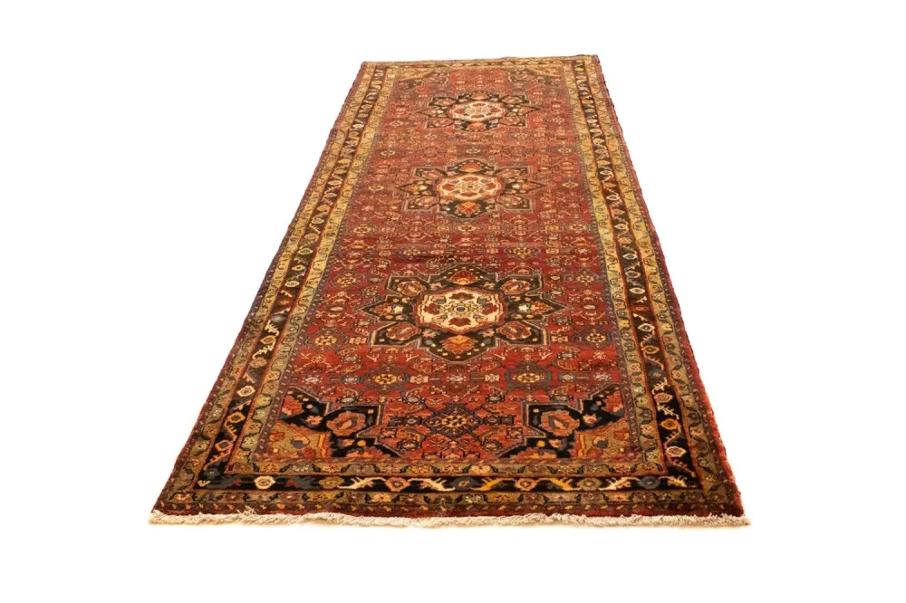 Biegacz Perski dywan - Nomadyczny - 321 x 120 cm - brązowy