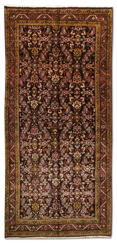 Biegacz Perski dywan - Nomadyczny - 321 x 140 cm - niebieski