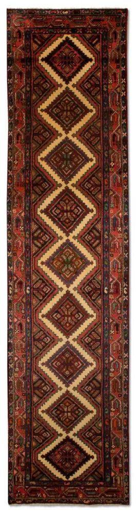 Biegacz Perski dywan - Nomadyczny - 325 x 78 cm - brązowy