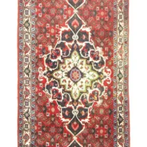 Biegacz Perski dywan - Nomadyczny - 372 x 95 cm - czerwony