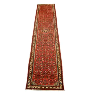 Biegacz Perski dywan - Nomadyczny - 387 x 80 cm - czerwony