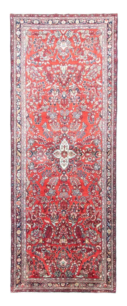 Biegacz Perski dywan - Nomadyczny - 405 x 150 cm - czerwony