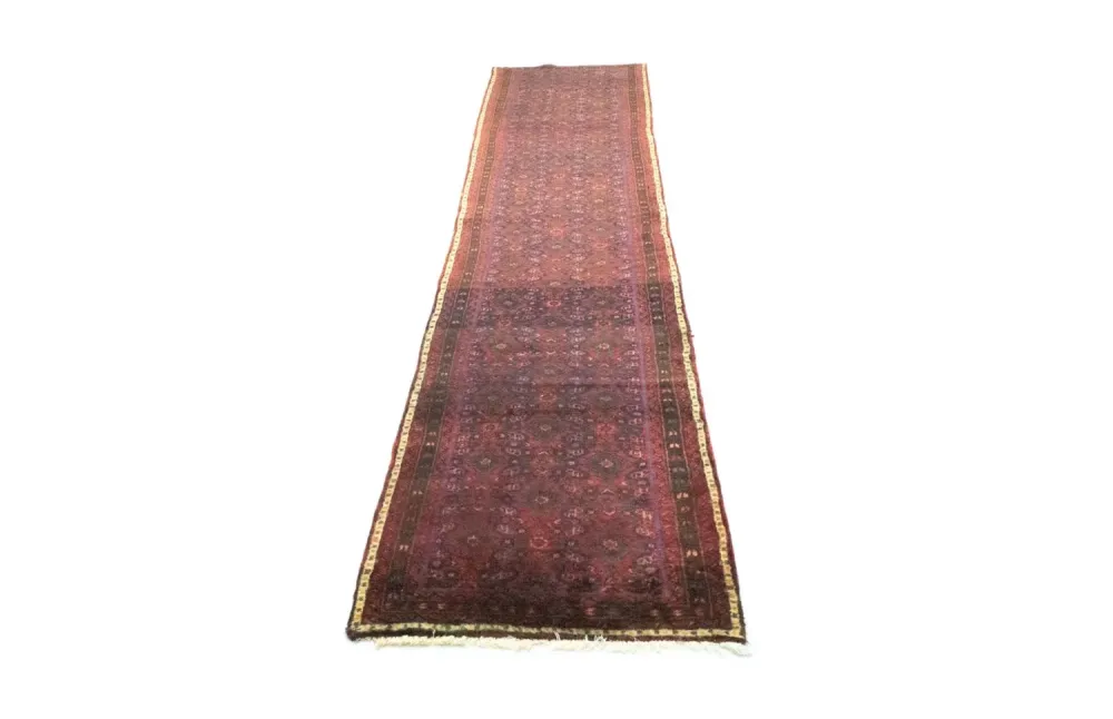 Biegacz Perski dywan - Nomadyczny - 410 x 80 cm - czerwony
