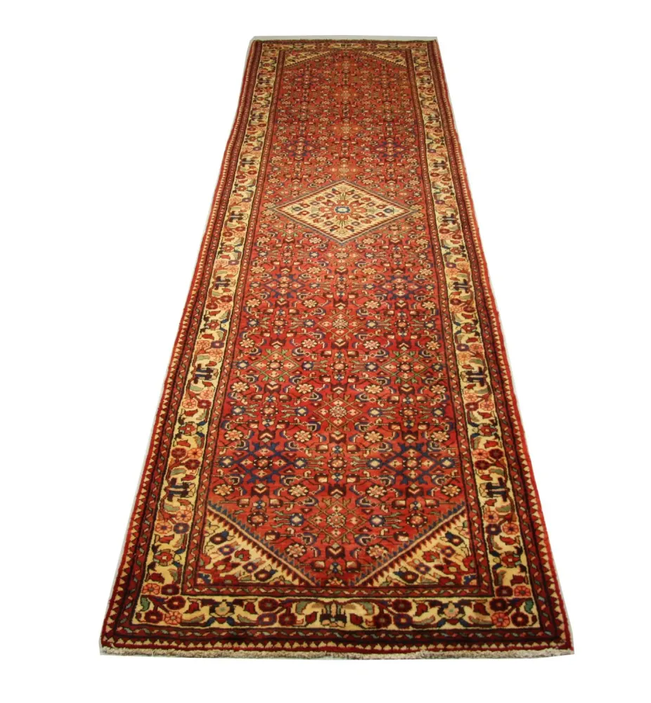Biegacz Perski dywan - Nomadyczny - 437 x 123 cm - czerwony
