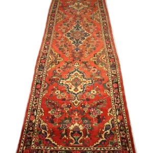 Biegacz Perski dywan - Nomadyczny - 453 x 113 cm - czerwony