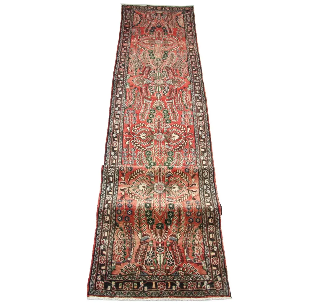 Biegacz Perski dywan - Nomadyczny - 453 x 90 cm - czerwony