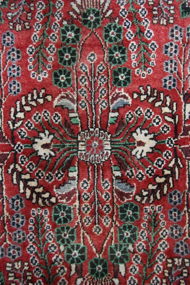 Biegacz Perski dywan - Nomadyczny - 453 x 90 cm - czerwony