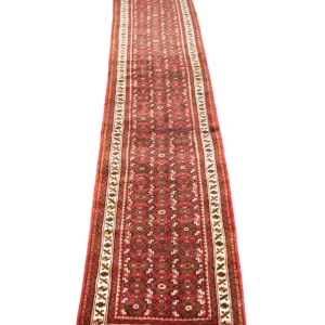 Biegacz Perski dywan - Nomadyczny - 470 x 93 cm - czerwony