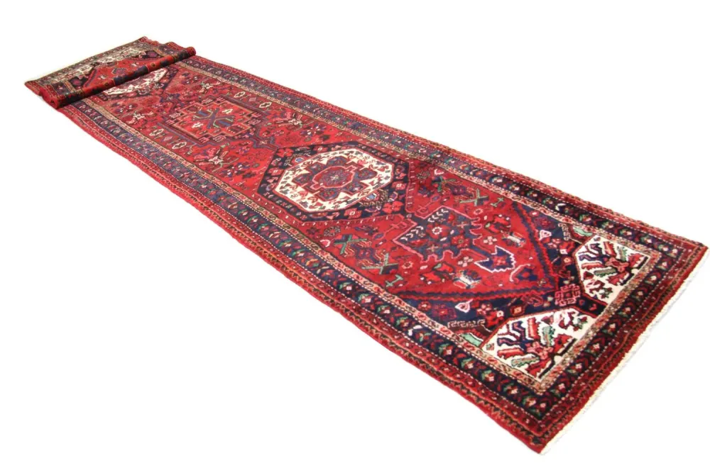 Biegacz Perski dywan - Nomadyczny - 475 x 101 cm - czerwony