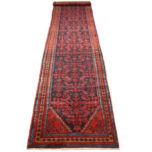 Biegacz Perski dywan - Nomadyczny - 497 x 107 cm - niebieski