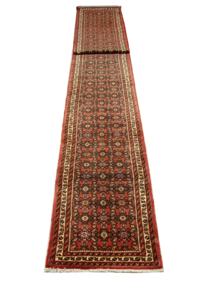 Biegacz Perski dywan - Nomadyczny - 781 x 75 cm - czerwony
