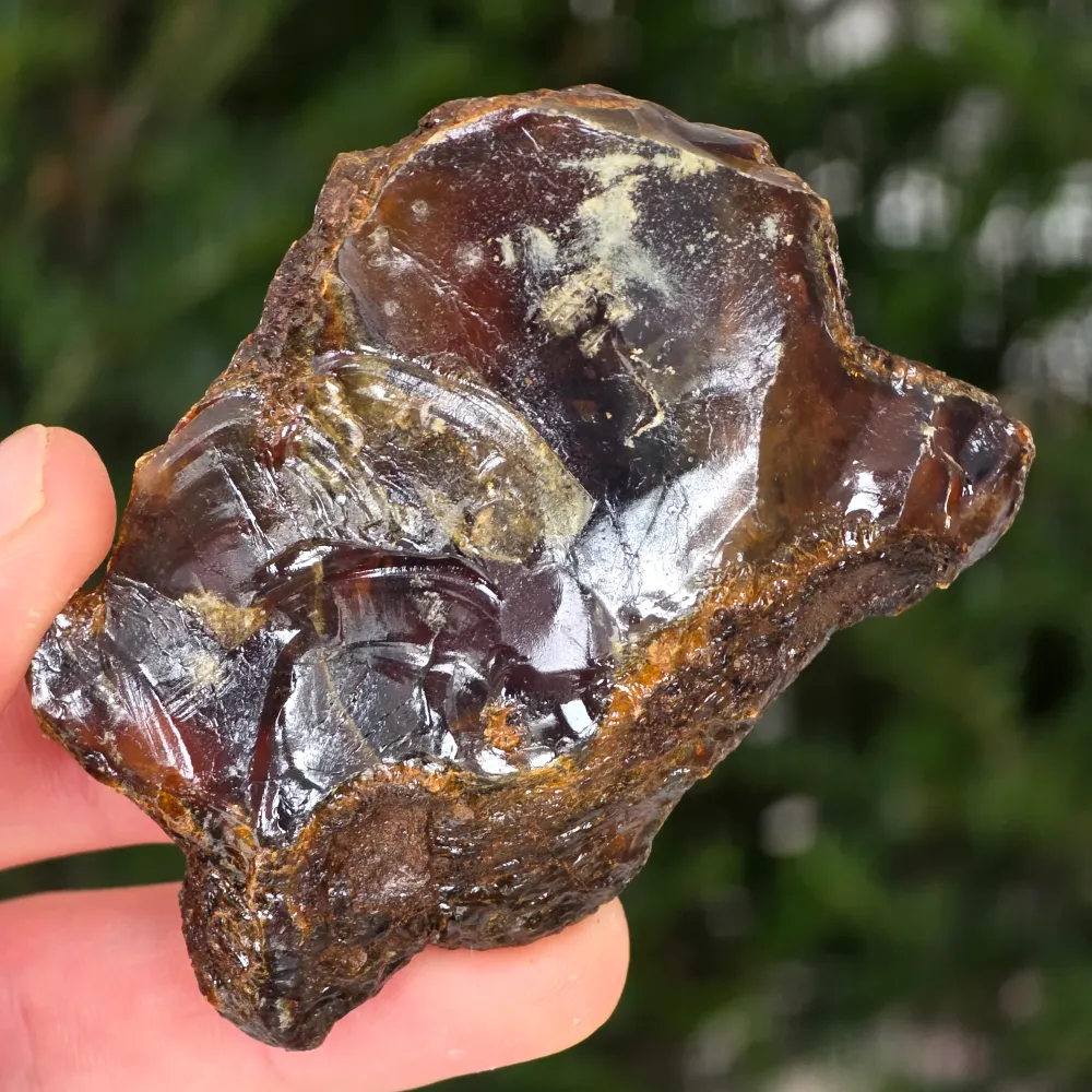 Bursztyn kopalny z Indonezji – żywica naturalna | Model 2