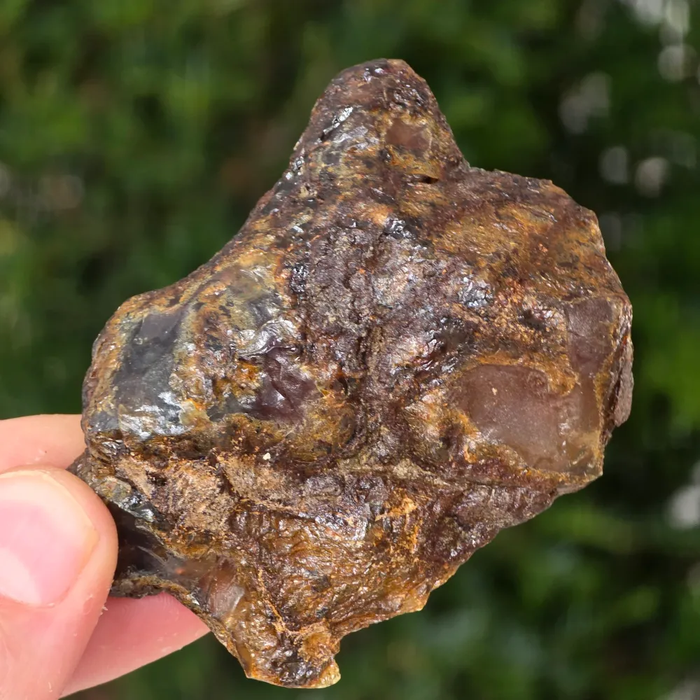 Bursztyn kopalny z Indonezji – żywica naturalna | Model 2